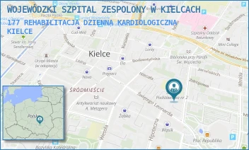 177 REHABILITACJA DZIENNA KARDIOLOGICZNA - WOJEWÓDZKI SZPITAL ZESPOLONY W KIELCACH - KOŚCIUSZKI 3,  KIELCE