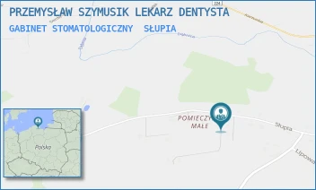 GABINET STOMATOLOGICZNY - PRZEMYSŁAW SZYMUSIK LEKARZ DENTYSTA - BRAK 33A,  SŁUPIA