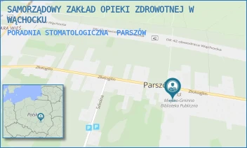 PORADNIA STOMATOLOGICZNA - SAMORZĄDOWY ZAKŁAD OPIEKI ZDROWOTNEJ W WĄCHOCKU - ZŁOTOGLIN 91,  PARSZÓW