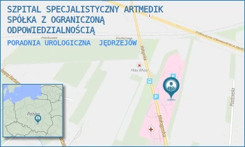 PORADNIA UROLOGICZNA - SZPITAL SPECJALISTYCZNY ARTMEDIK SPÓŁKA Z OGRANICZONĄ ODPOWIEDZIALNOŚCIĄ - MAŁOGOSKA 25,  JĘDRZEJÓW