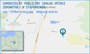 GAB. STOMATOLOGICZNY - SAMODZIELNY PUBLICZNY ZAKŁAD OPIEKI ZDROWOTNEJ W STĄPORKOWIE - SZKOLNA 2,  NIEKŁAŃ WIELKI