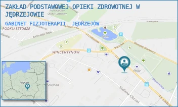GABINET FIZJOTERAPII - ZAKŁAD PODSTAWOWEJ OPIEKI ZDROWOTNEJ W JĘDRZEJOWIE - 11 LISTOPADA 113 B,  JĘDRZEJÓW