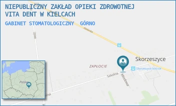 GABINET STOMATOLOGICZNY - NIEPUBLICZNY ZAKŁAD OPIEKI ZDROWOTNEJ  VITA DENT W KIELCACH - SZKOLNA 14,  GÓRNO