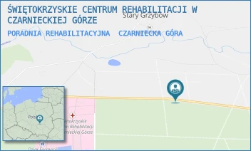 PORADNIA REHABILITACYJNA - ŚWIĘTOKRZYSKIE CENTRUM REHABILITACJI W CZARNIECKIEJ GÓRZE - BRAK 43,  CZARNIECKA GÓRA