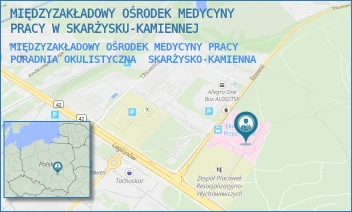 MIĘDZYZAKŁADOWY OŚRODEK MEDYCYNY PRACY  PORADNIA OKULISTYCZNA - MIĘDZYZAKŁADOWY OŚRODEK MEDYCYNY PRACY W SKARŻYSKU-KAMIENNEJ - EKONOMII 4,  SKARŻYSKO-KAMIENNA
