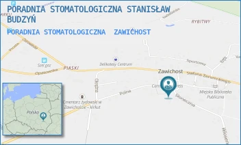 PORADNIA STOMATOLOGICZNA - PORADNIA STOMATOLOGICZNA STANISŁAW BUDZYŃ - RYNEK DUŻY 4A,  ZAWICHOST