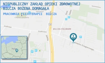 PRACOWNIA FIZJOTERAPII - NIEPUBLICZNY ZAKŁAD OPIEKI ZDROWOTNEJ BILCZA BOŻENA DOMAGAŁA - KSIĘDZA ŚCIEGIENNEGO 7A/-,  BILCZA