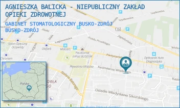 GABINET STOMATOLOGICZNY BUSKO-ZDRÓJ - AGNIESZKA BALICKA - NIEPUBLICZNY ZAKŁAD OPIEKI ZDROWOTNEJ - KAZIMIERZA WIELKIEGO 29,  BUSKO-ZDRÓJ