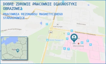 PRACOWNIA REZONANSU MAGNETYCZNEGO - DOBRE ZDROWIE PRACOWNIE DIAGNOSTYKI OBRAZOWEJ - BATALIONÓW CHŁOPSKICH 6,  STARACHOWICE