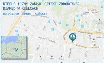 HOSPICJUM DOMOWE - MAMMOGRAFIA SPÓŁKA Z OGRANICZONĄ ODPOWIEDZIALNOŚCIĄ - WARSZAWSKA 24,  KOŃSKIE