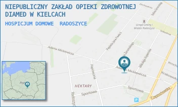 HOSPICJUM DOMOWE - MAMMOGRAFIA SPÓŁKA Z OGRANICZONĄ ODPOWIEDZIALNOŚCIĄ - MICKIEWICZA 5,  RADOSZYCE