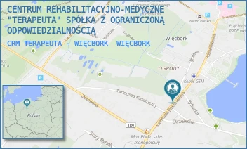 CRM TERAPEUTA - WIĘCBORK - CENTRUM REHABILITACYJNO-MEDYCZNE "TERAPEUTA" SPÓŁKA Z OGRANICZONĄ ODPOWIEDZIALNOŚCIĄ - GEN. JÓZEFA HALLERA 20,  WIĘCBORK