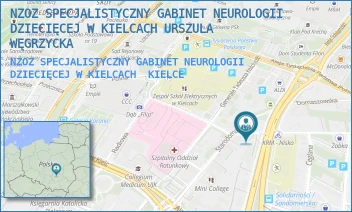NZOZ SPECJALISTYCZNY GABINET NEUROLOGII DZIECIĘCEJ W KIELCACH - NZOZ SPECJALISTYCZNY GABINET NEUROLOGII DZIECIĘCEJ W KIELCACH URSZULA WĘGRZYCKA - NISKA 5/12,  KIELCE