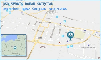 OKO-SERWIS ROMAN ŚWIĘCIAK - OKO-SERWIS ROMAN ŚWIĘCIAK - KILIŃSKIEGO 34,  WŁOSZCZOWA