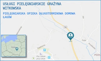 PIELĘGNIARSKA OPIEKA DŁUGOTERMINOWA DOMOWA - USŁUGI PIELĘGNIARSKIE GRAŻYNA WITKOWSKA - SŁUPSKA 3,  ŁAGÓW