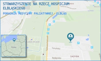 PORADNIA MEDYCYNY PALIATYWNEJ - STOWARZYSZENIE NA RZECZ HOSPICJUM ELBLĄSKIEGO - TORUŃSKA 17B,  ELBLĄG
