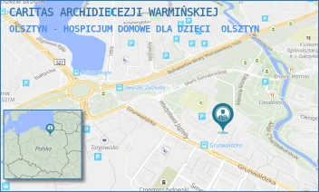 OLSZTYN - HOSPICJUM DOMOWE DLA DZIECI - CARITAS ARCHIDIECEZJI WARMIŃSKIEJ - MARCINA KROMERA 5-7,  OLSZTYN