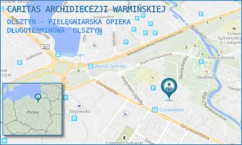 OLSZTYN - PIELĘGNIARSKA OPIEKA DŁUGOTERMINOWA - CARITAS ARCHIDIECEZJI WARMIŃSKIEJ - MARCINA KROMERA 5-7,  OLSZTYN