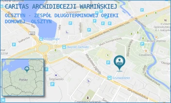 OLSZTYN - ZESPÓŁ DŁUGOTERMINOWEJ OPIEKI DOMOWEJ - CARITAS ARCHIDIECEZJI WARMIŃSKIEJ - MARCINA KROMERA 5-7,  OLSZTYN
