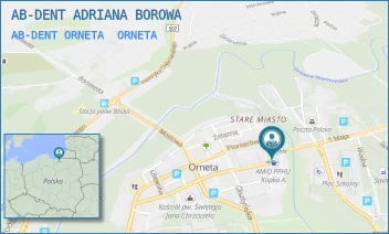 AB-DENT ORNETA - AB-DENT ADRIANA BOROWA - 1 MAJA 2,  ORNETA