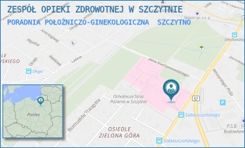 PORADNIA POŁOŻNICZO-GINEKOLOGICZNA - ZESPÓŁ OPIEKI ZDROWOTNEJ W SZCZYTNIE - M.C. SKŁODOWSKIEJ 12,  SZCZYTNO