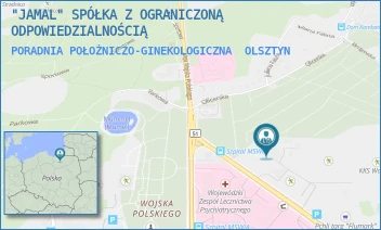 PORADNIA POŁOŻNICZO-GINEKOLOGICZNA - "JAMAL" SPÓŁKA Z OGRANICZONĄ ODPOWIEDZIALNOŚCIĄ - ALEJA SYBIRAKÓW 36,  OLSZTYN