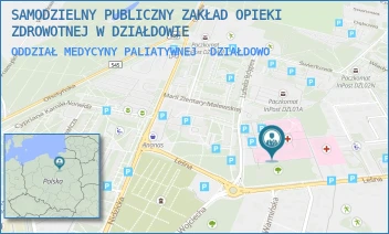 ODDZIAŁ MEDYCYNY PALIATYWNEJ - SAMODZIELNY PUBLICZNY ZAKŁAD OPIEKI ZDROWOTNEJ W DZIAŁDOWIE - LEŚNA 1,  DZIAŁDOWO