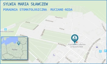 PORADNIA STOMATOLOGICZNA - SYLWIA MARIA SŁAWCZEW - POLNA 1,  RUCIANE-NIDA