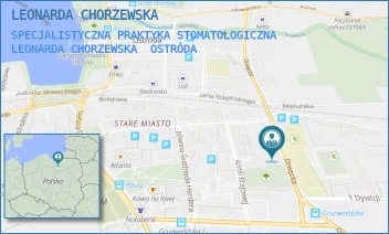 SPECJALISTYCZNA PRAKTYKA STOMATOLOGICZNA LEONARDA CHORZEWSKA - LEONARDA CHORZEWSKA - DRWĘCKA 5/8,  OSTRÓDA