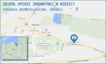 PORADNIA NEONATOLOGICZNA - ZESPÓŁ OPIEKI ZDROWOTNEJ W NIDZICY - MICKIEWICZA 25,  NIDZICA