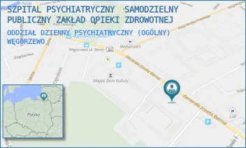 ODDZIAŁ DZIENNY PSYCHIATRYCZNY (OGÓLNY) - SZPITAL PSYCHIATRYCZNY  SAMODZIELNY PUBLICZNY ZAKŁAD OPIEKI ZDROWOTNEJ - GEN.J.BEMA 24,  WĘGORZEWO