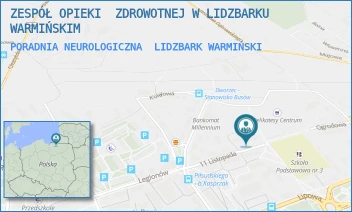 PORADNIA NEUROLOGICZNA - ZESPÓŁ OPIEKI  ZDROWOTNEJ W LIDZBARKU WARMIŃSKIM - 11-GO LISTOPADA 15,  LIDZBARK WARMIŃSKI