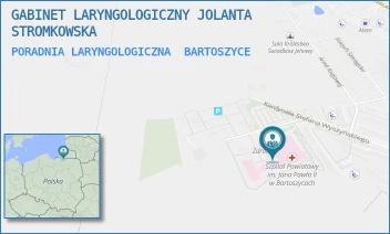 PORADNIA LARYNGOLOGICZNA - GABINET LARYNGOLOGICZNY JOLANTA STROMKOWSKA - WYSZYŃSKIEGO 11/28,  BARTOSZYCE