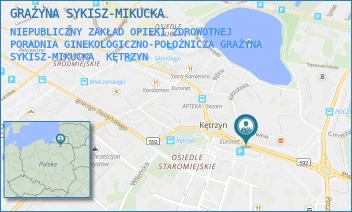 NIEPUBLICZNY ZAKŁAD OPIEKI ZDROWOTNEJ PORADNIA GINEKOLOGICZNO-POŁOŻNICZA GRAŻYNA SYKISZ-MIKUCKA - GRAŻYNA SYKISZ-MIKUCKA - TRAUGUTTA 7/208,  KĘTRZYN