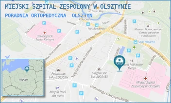 PORADNIA ORTOPEDYCZNA - MIEJSKI SZPITAL ZESPOLONY W OLSZTYNIE - MARIAŃSKA 4,  OLSZTYN