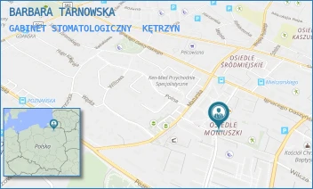 GABINET STOMATOLOGICZNY - BARBARA TARNOWSKA - MONIUSZKI 1,  KĘTRZYN