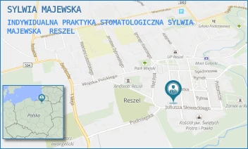 INDYWIDUALNA PRAKTYKA STOMATOLOGICZNA SYLWIA MAJEWSKA - SYLWIA MAJEWSKA - REYMONTA 1-4,  RESZEL