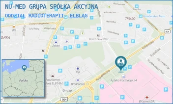 ODDZIAŁ RADIOTERAPII - NU-MED GRUPA SPÓŁKA AKCYJNA - KRÓLEWIECKA 146,  ELBLĄG