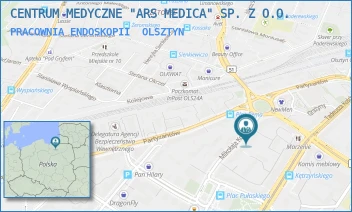 PRACOWNIA ENDOSKOPII - CENTRUM MEDYCZNE "ARS MEDICA" SP. Z O.O. - KOPERNIKA 30,  OLSZTYN