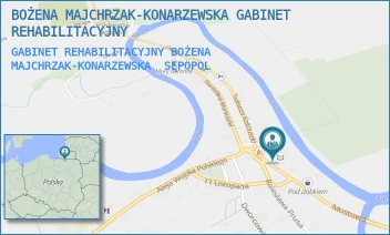 GABINET REHABILITACYJNY BOŻENA MAJCHRZAK-KONARZEWSKA - BOŻENA MAJCHRZAK-KONARZEWSKA GABINET REHABILITACYJNY - MOSTOWA 3,  SĘPOPOL
