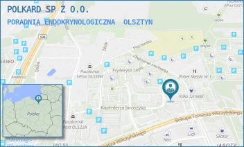 PORADNIA ENDOKRYNOLOGICZNA - POLKARD SP Z O.O. - JAROSZYKA 3,  OLSZTYN