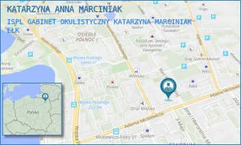 ISPL GABINET OKULISTYCZNY KATARZYNA MARCINIAK - ISPL GABINET OKULISTYCZNY KATARZYNA MARCINIAK - KONOPNICKIEJ 1/213,  EŁK