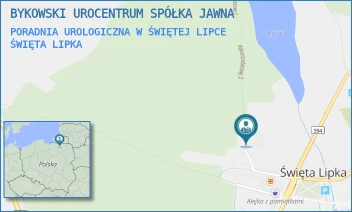 PORADNIA UROLOGICZNA W ŚWIĘTEJ LIPCE - BYKOWSKI UROCENTRUM SPÓŁKA JAWNA - 16,  ŚWIĘTA LIPKA
