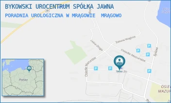PORADNIA UROLOGICZNA W MRĄGOWIE - BYKOWSKI UROCENTRUM SPÓŁKA JAWNA - OSIEDLE MAZURSKIE 33A,  MRĄGOWO