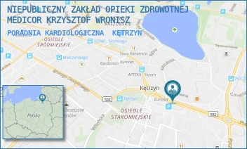 PORADNIA KARDIOLOGICZNA - NIEPUBLICZNY ZAKŁAD OPIEKI ZDROWOTNEJ MEDICOR KRZYSZTOF WRONISZ - TRAUGUTTA 7,  KĘTRZYN