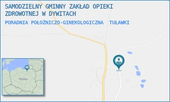 PORADNIA POŁOŻNICZO-GINEKOLOGICZNA - SAMODZIELNY GMINNY ZAKŁAD OPIEKI ZDROWOTNEJ W DYWITACH - 37,  TUŁAWKI