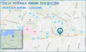 HOSPICJUM DOMOWE - ŁUCJA POTERAŁA ODNOWA BIOLOGICZNA - LEŚNA 11D,  DZIAŁDOWO