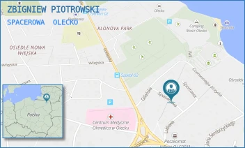 SPACEROWA - ZBIGNIEW PIOTROWSKI - SPACEROWA 6,  OLECKO