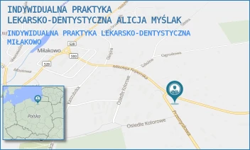 INDYWIDUALNA PRAKTYKA LEKARSKO-DENTYSTYCZNA - INDYWIDUALNA PRAKTYKA LEKARSKO-DENTYSTYCZNA ALICJA MYŚLAK - MIKOŁAJA KOPERNIKA 17/13,  MIŁAKOWO