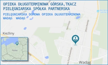 PIELĘGNIARSKA DOMOWA OPIEKA DŁUGOTERMINOWA WADĄG - OPIEKA DŁUGOTERMINOWA GÓRSKA,TKACZ PIELĘGNIARSKA SPÓŁKA PARTNERSKA - LEŚMIANA 2,  WADĄG